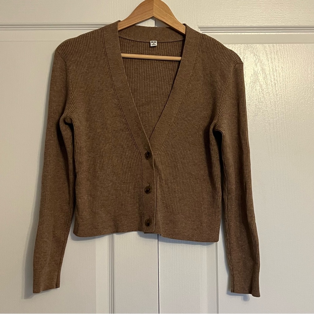 Uniqlo Brown Women's Cardigan Sweater